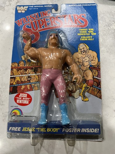 WWF LJN Wrestling Superstars Jesse The Body Ventur...