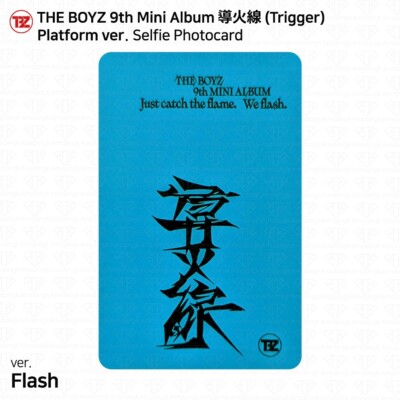 The Boyz 9th Mini Album 導火線 TRIGGER Platform Ver Official