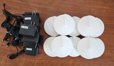 Lot of 10_TP-LINK Deco M5 AC1300 - 2 Port 1300 Mbps Wireless mesh Router