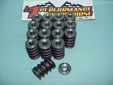 16 Roller Cam Dual Valve Springs 1.530" & 16 NEW DW510 Super 7° Retainers