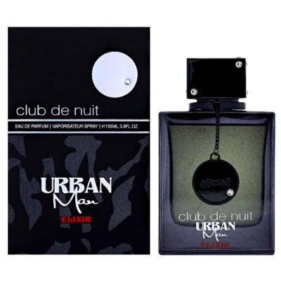 Club de Nuit Urban Man Elixir by Armaf 3.6 oz EDP Cologne for Men