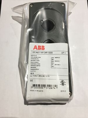 ABB 1SFA611813R1000 MEP3-0 Drucktastengehäuse 3 Löcher NEU