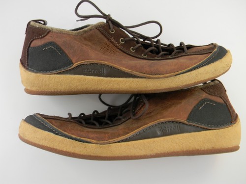 Mens Merrell Barcelona Casual Bourbon Brown Shoes Size 11.5 - Picture 5 of 8