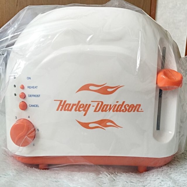 Harley Davidson Pop Up Toaster Rare Original Box AC 100V 250