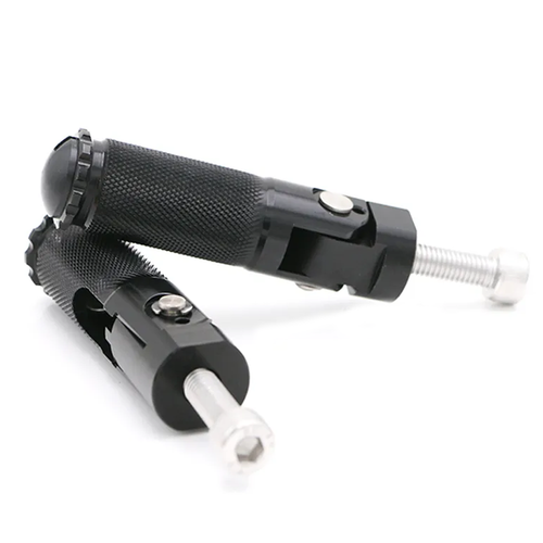 Universal Alloy Motorcycle Rear footrest Pegs For Cafe Racer Chopper