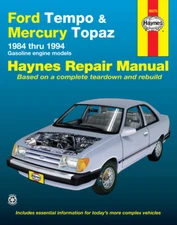 Haynes Automotive Repair Manual Book 36078 1984-1994 Ford Tempo Mercury Topaz