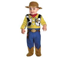 DISNEY BABY 6-12 MONTHS WOODY TOY STORY DELUXE COSTUME OUTFIT NEW