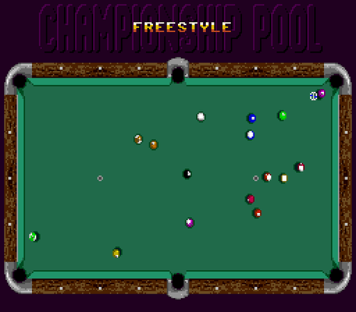 Championship Pool - Sega Genesis Spiel - Bild 6 von 8
