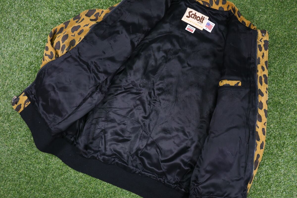 SS18 Supreme x Schott Suede A-2 Jacket Cheetah Size XL | eBay SS18 Supreme x Schott Suede A-2 Jacket Cheetah Size XL | eBay