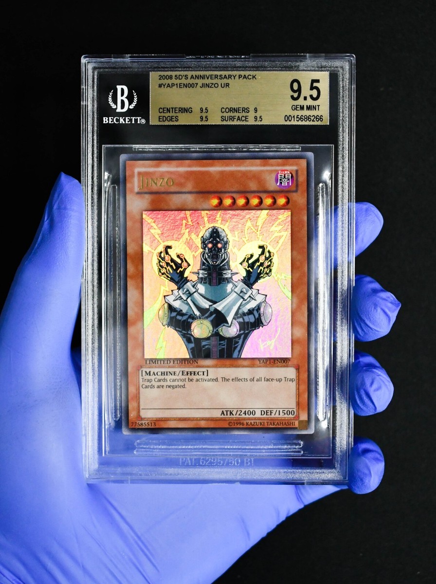 Yugioh Jinzo YAP1-EN007 Ultra Rare Anniversary Pack 2008 GEM MINT 