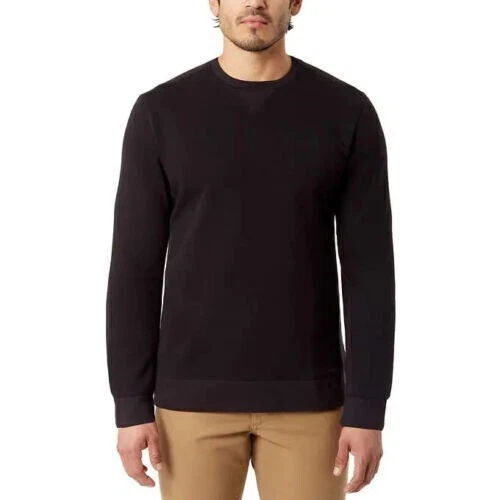 GH Bass u0026amp; Co. Menu0026#039;s Pullover Crew Neck Sweater, Large, Black | eBay
