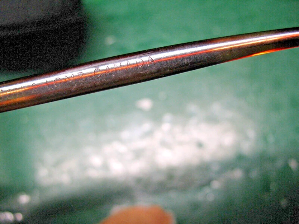 GAFAS DE SOL BAUSCH & LOMB BRITT MARRÓN CAPARAZÓN DE TORTUGA MARCOS OCTOGONALES DE COLECCIÓN. CANADÁ Foto 3 de 4