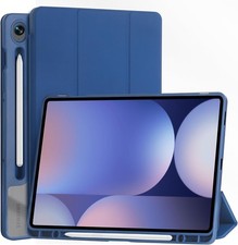 Case for Samsung Galaxy Tab S10 FE 10.9 Inch with S Pen Holder, Shockproof Tri-F