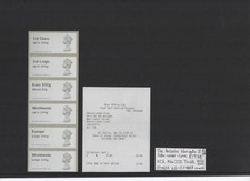 MACHIN R19YAL LARGE RATES 2021 Collector Strip NCR  ASHTON-U-LYNE  POST GO  RARE