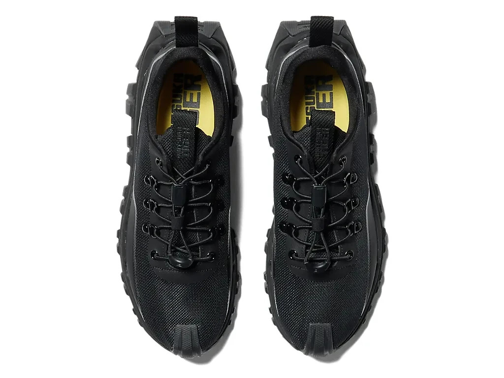 靴 ONITSUKA TIGER CRESTY FLEK Asics Onitsuka Tiger CRESTY FLEK 1183C450 001 BLACK/BLACK Men's