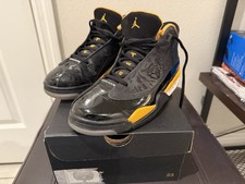 Nike Air Jordan Dub Zero 'Black Taxi' sneakers Size 5.5Y With Box