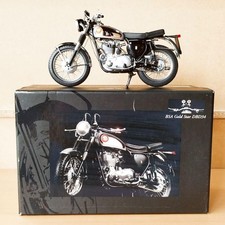 MINICHAMPS 1/12 BSA DBD34 Gold Star Scale Model, 18cm, Used