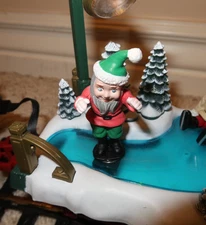 New Bright Holiday Express Tanker REPLACEMENT ICE SKATING ELF Magnetic VIDEO