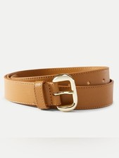 RRP US 155 Veronica Beard X Gavazzeni Jane leather belt NWT