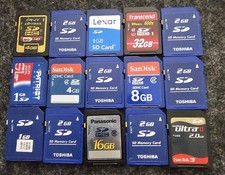 SD Card Lot 15 