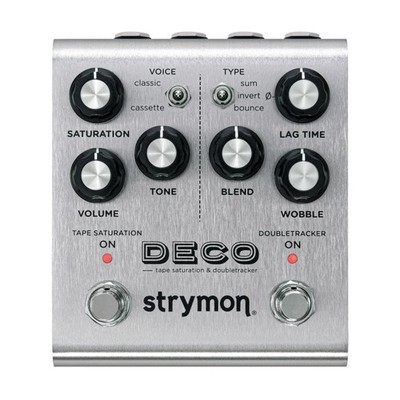 Guitar Effect Pedal Strymon Deco Tape Saturation Doubletracker V2 Delay