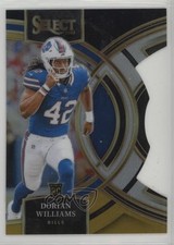 2023 Panini Select Premier Level Black & Gold Prizm Die-Cut Dorian Williams 0t6o