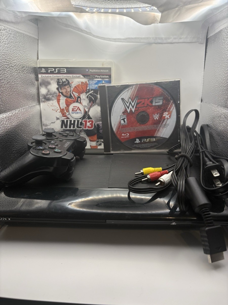 プレイステーション 3 Sony PlayStation 3 Super Slim - 500 GB - Black Console for sale