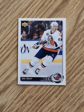 Uwe Krupp - New York Islanders - 1992-93 Upper Deck Hockey #187 NHL 