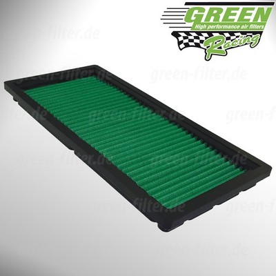 GREEN Sportluftfilter für Citroen Alfa Romeo Fiat Lancia & Peugeot Luftfilter