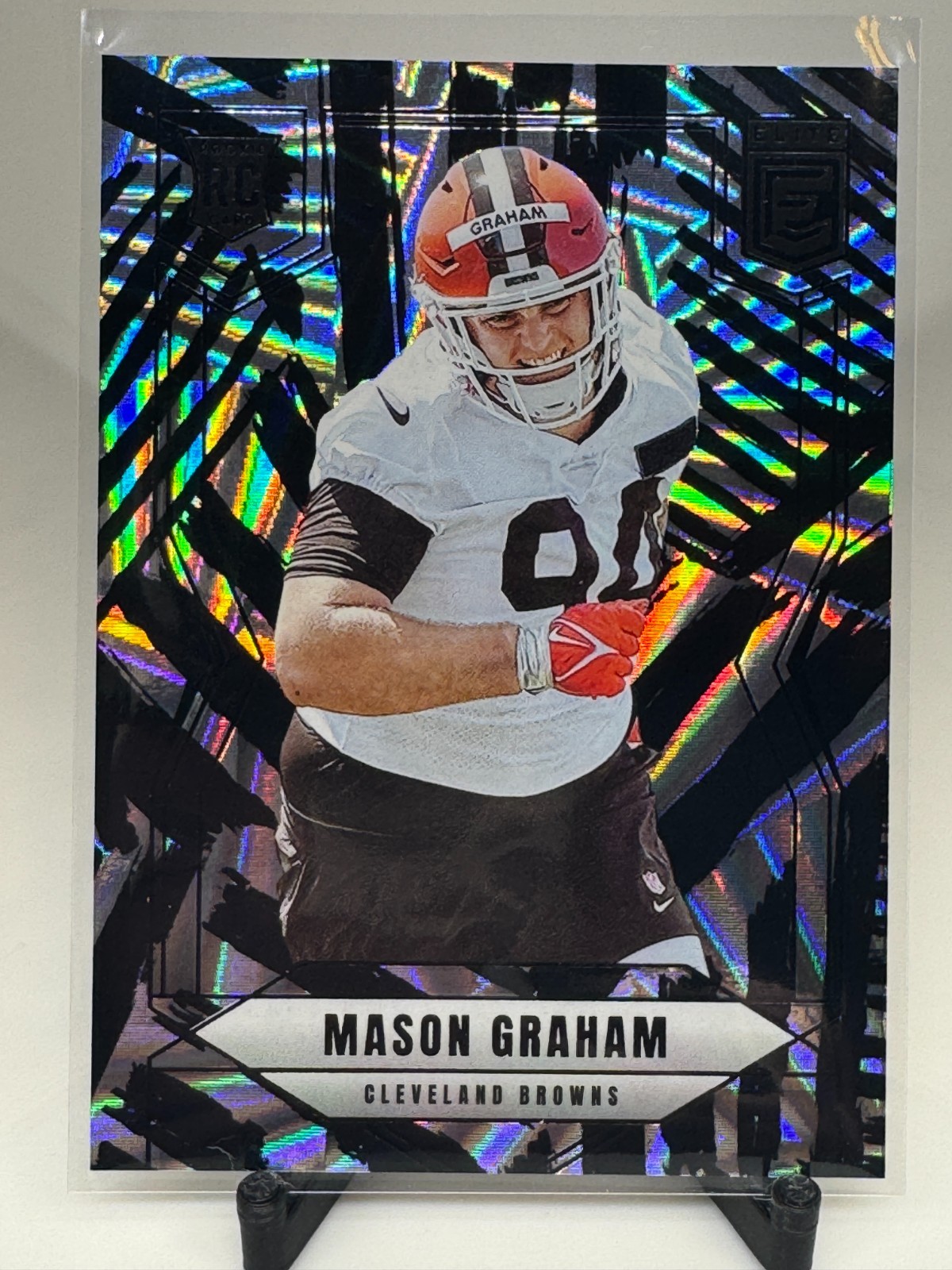 2025 Donruss Elite Mason Graham #125 (RC) Razzle Dazzle SSP Case Hit Browns