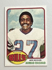 1976 Topps #383 Ahmad Rashad NFL Buffalo Bills