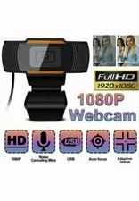 1080P HD Webcam With Microphone Auto Focusing Web Camera For PC Laptop Desktop