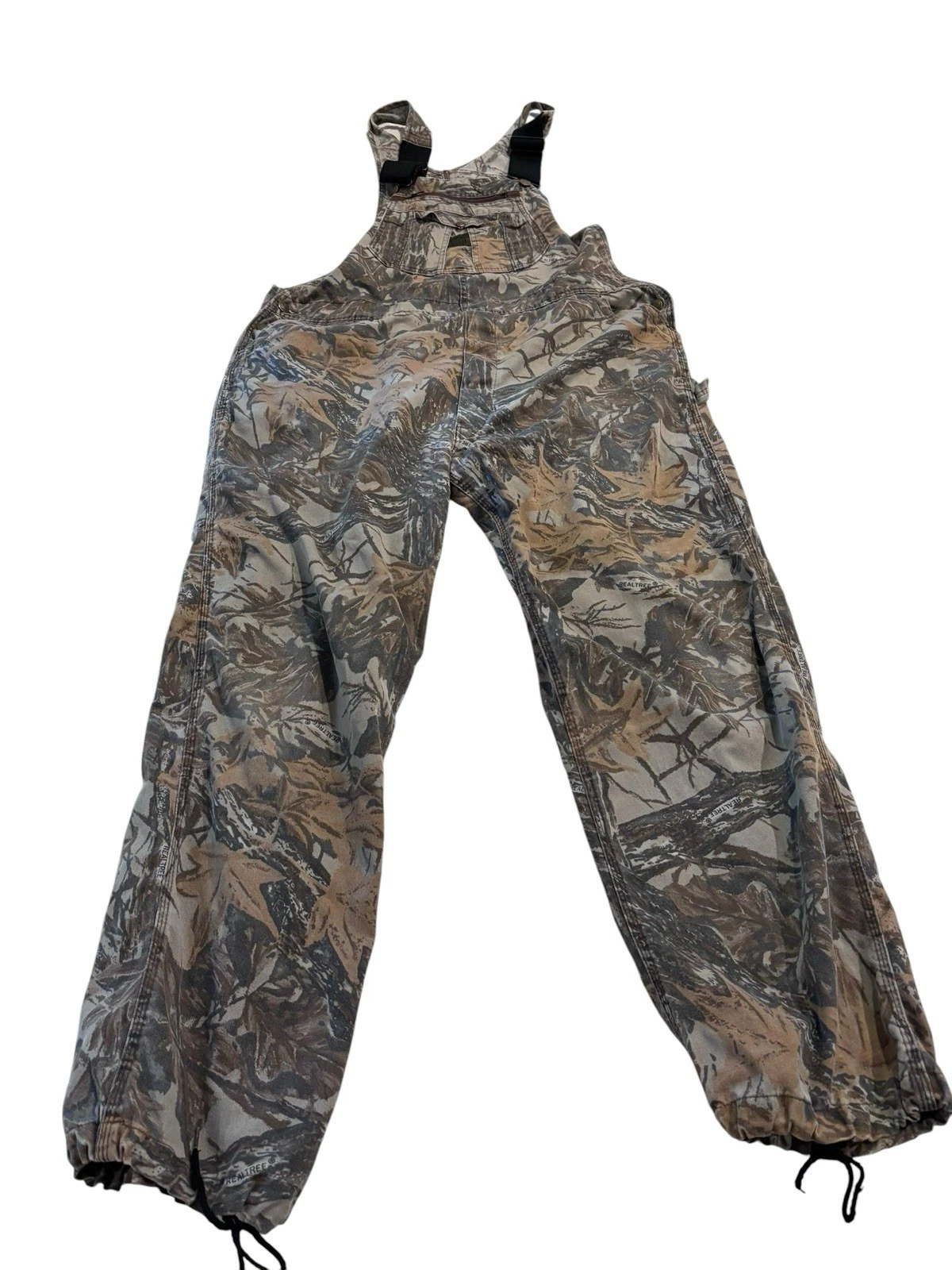 Liberty Advantage Camo Hunting Outdoor Overall Mens 44 Regular Bib Non-Insulated
