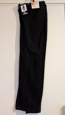 Decathlon Nyamba Black Cropped Slim Fit Leggings Size 10