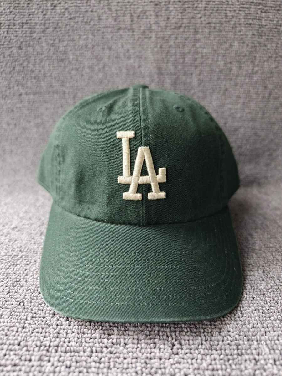Mitchell & Ness Nostalgia Co LA Dodgers Green Strapback Hat Cap New