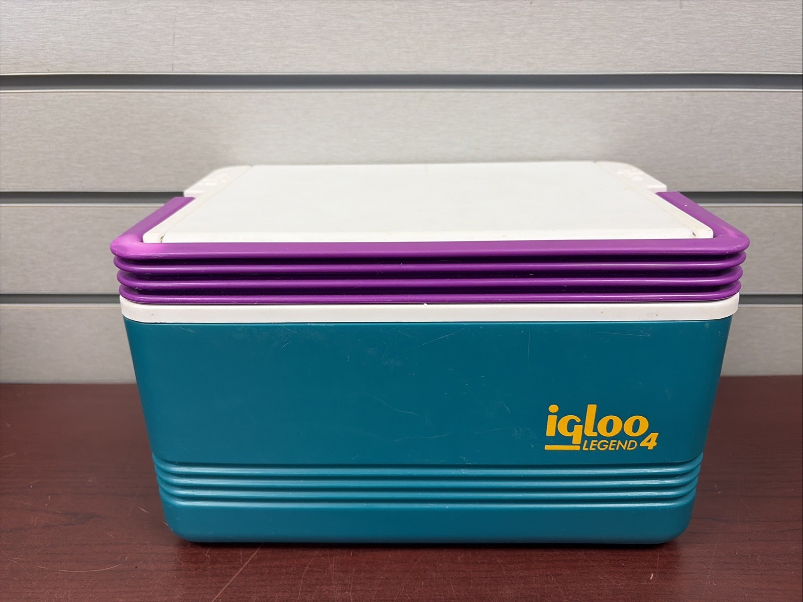 Teal Purple Vintage