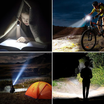 Flashlight Rechargeable, High Lumens Flashlight, Super Bright Small LED Flash...