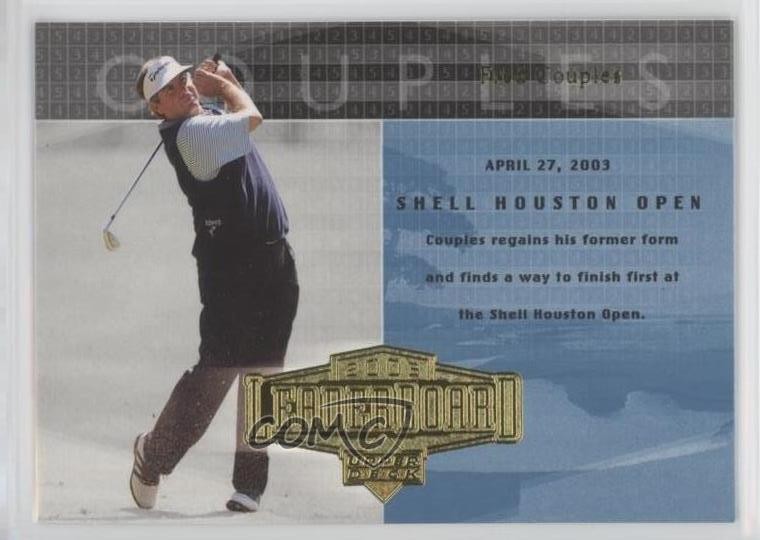 2004 Upper Deck Leaderboard Fred Couples #67 09at