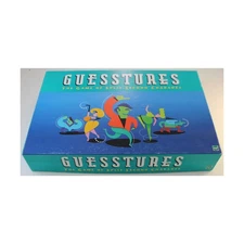Hasbro Boardgame Guesstures (1999 Ed) Box Fair/EX