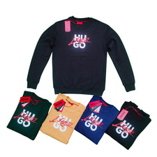 Mens smart Hugo boss sweatshirt sweater full sleeve pullover stylist | Clearance