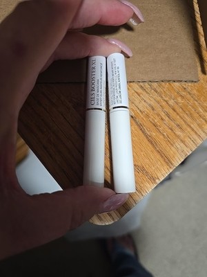 2 Lancome Cils Booster XL Vitamin Infused Mascara Lash Primer Base .07 oz x 2
