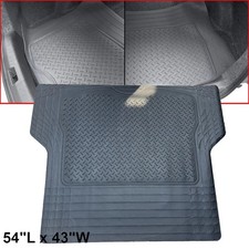 Heavy Duty Rubber Cargo Mat Liner All-weather Trim-to-fit Non-slip Waterproof Us