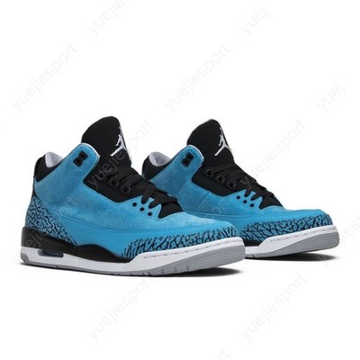 Size 10.5 - Air Jordan 3 Retro Powder Blue for sale online | eBay