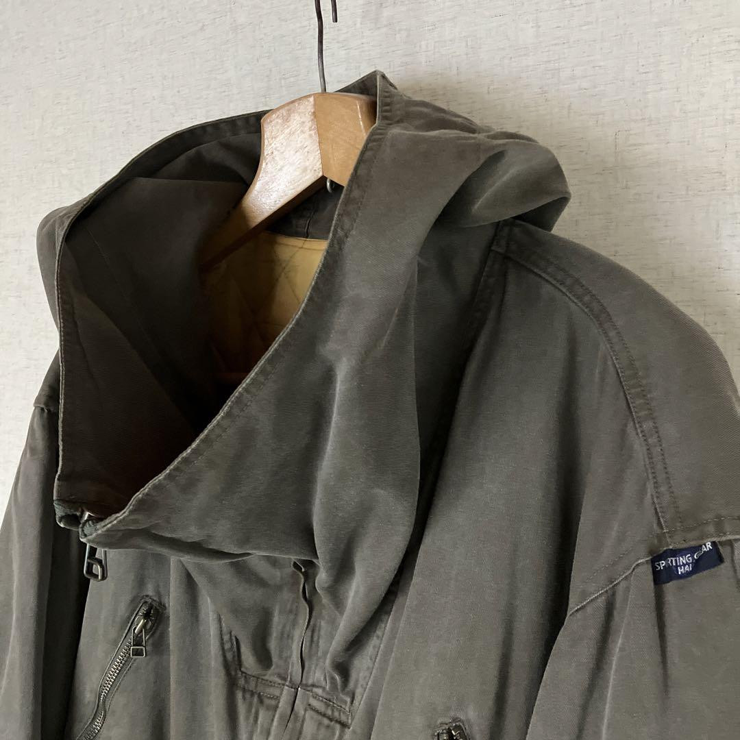 HAI SPORTING GEAR MIYAKE DESIGN ミリタリーコート Vintage HAI SPORTING GEAR Military Coat Mod Quilting ISSEY