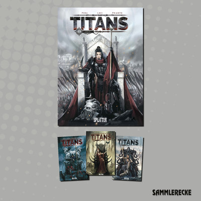   TITANS   No. 1-4 Complete Together - Splitter Verlag - New (German)