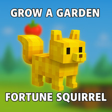 🐿️ FORTUNE SQUIRREL 🐿️ GROW A GARDEN🪴 🎮ROBLOX (Super Fast Delivery🚀!)