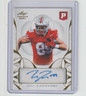 NFL-2024 LEAF TRINITY PRISTINE AUTOGRAPH WILL KACMAREK NICE FOOTBALL