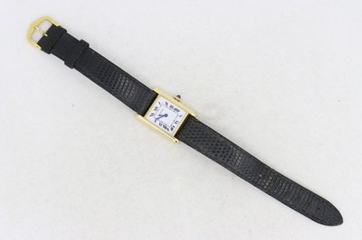 Cartier Tank Louis Watch, Ref 78087, Solid 18K Yellow Gold Case, 20.5mm