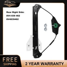 For Audi A3 8V 13-20 Rear Right Driver Side Window Regulator Mechanism 8V4839462