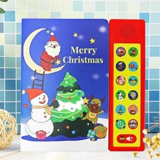 Interactive Children's Sound Book 10 Songs Fun English Early Learning Toy